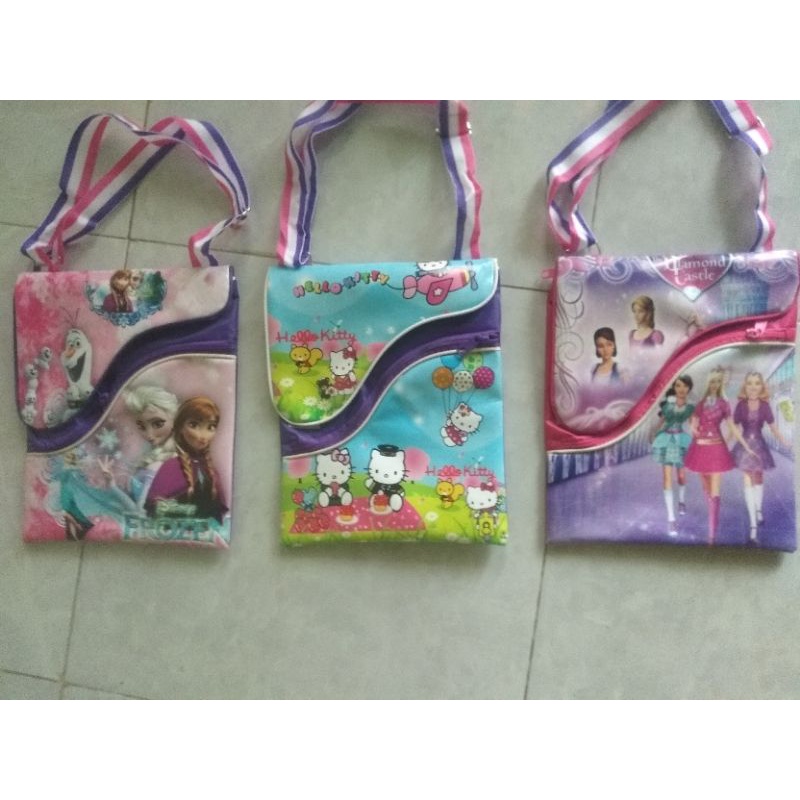 tas ngaji anak perempuan,tas selempang anak cewek