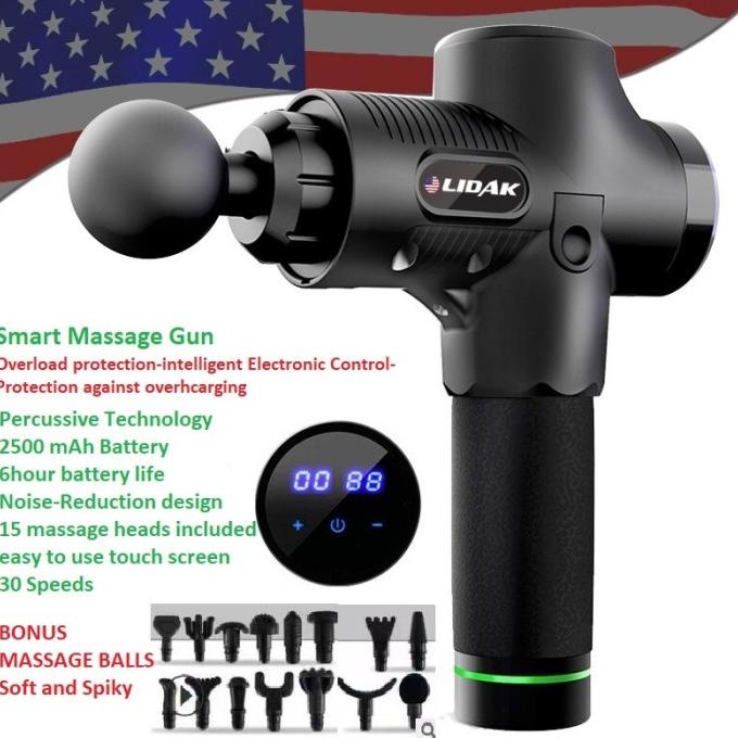 Alat Pijat Getar Terapi Relaksasi Otot muscle Massage Gun LIDAK
