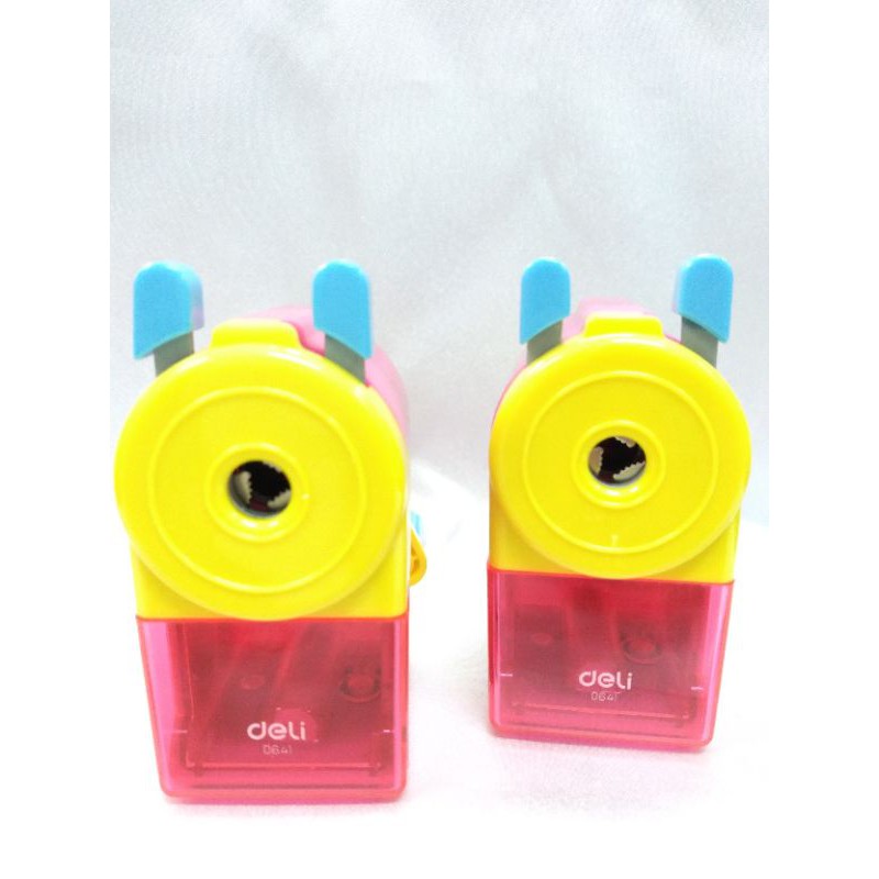

DELI SLEPER MEJA/RAUTAN PUTAR/SERUTAN PENSIL/SHARPENER/DELI E - 0641 BUMPEES