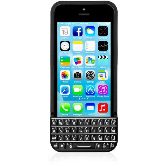Typo QWERTY Blackberry Keyboard Bluetooth Case Casing iPhone 5   5s