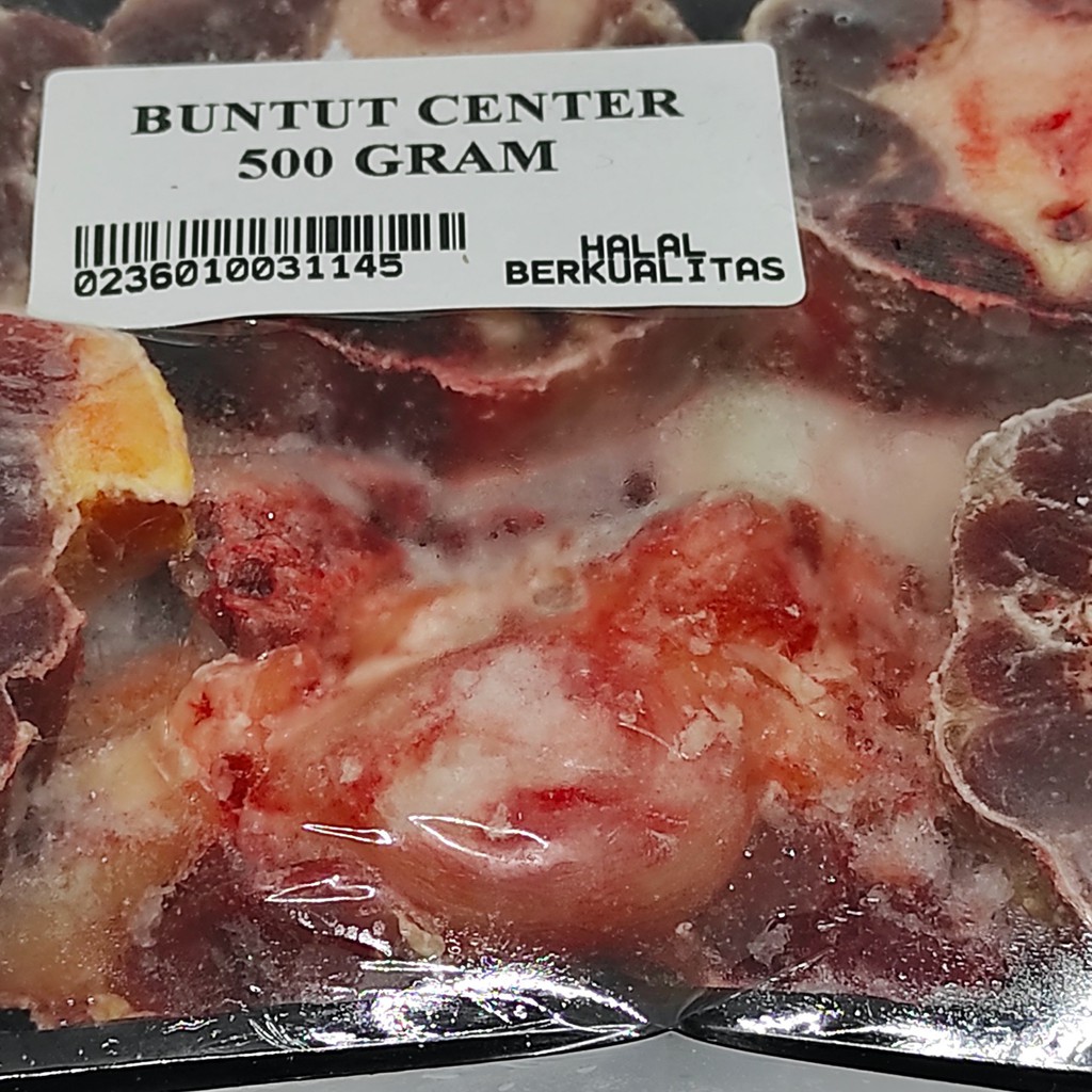 

BUNTUT CENTER DAGING SAPI 500 GR