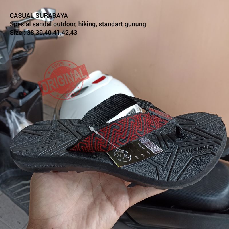 ⭐⭐⭐⭐⭐ Sandal Outdoor Gunung Model Japit Santai HM