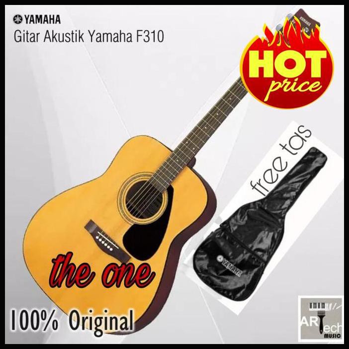 Gitar Acoustic Yamaha F-310/F310 Original 100%(Free Tas) Terlaris