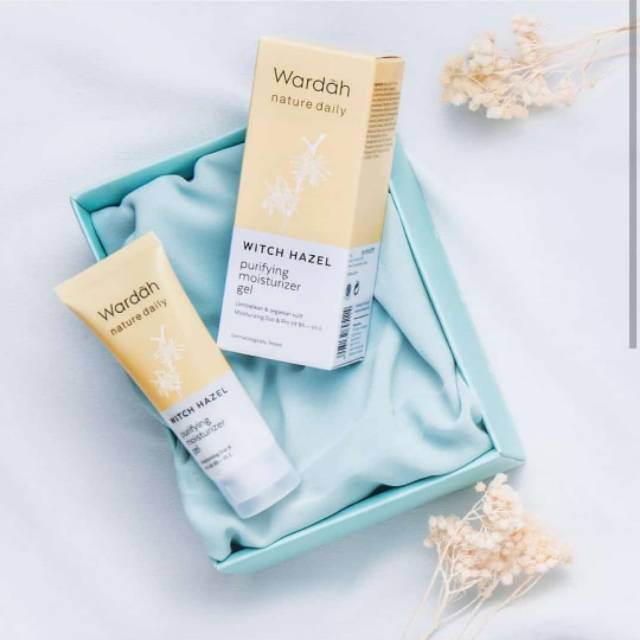 Wardah witch hazel purifying moisturizer gel