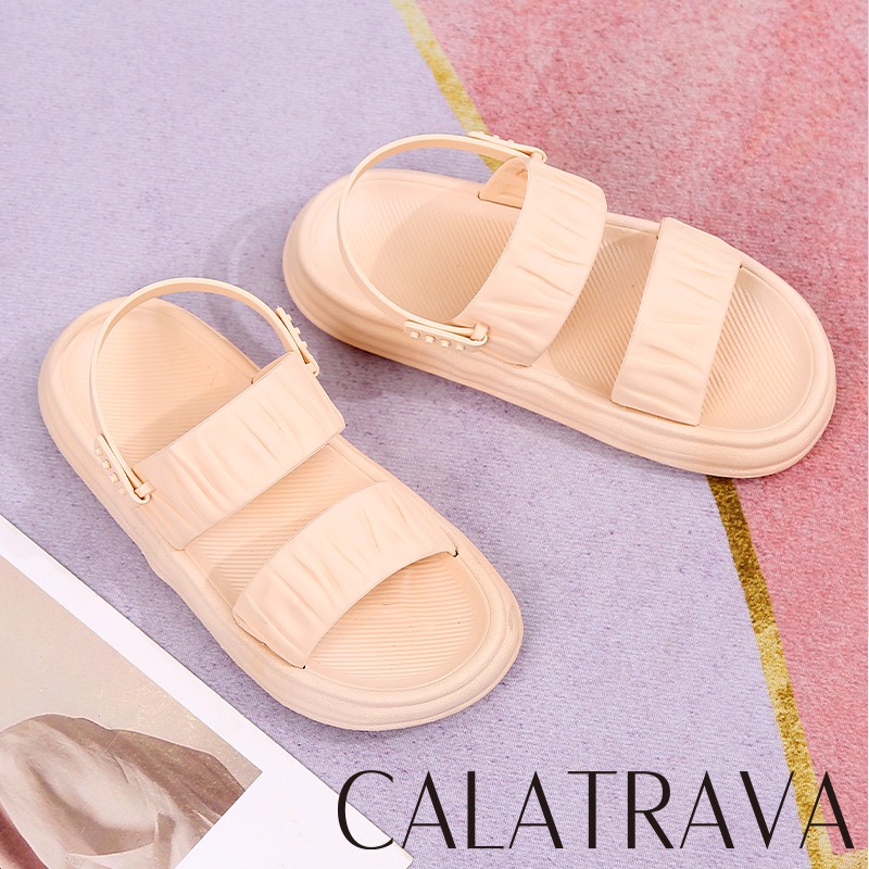 Sandal Tali Wanita Jelly | Sepatu Sandal Calatrava Sendal Jelly | Sandal Wanita Rumahan Sandal Selop | V502