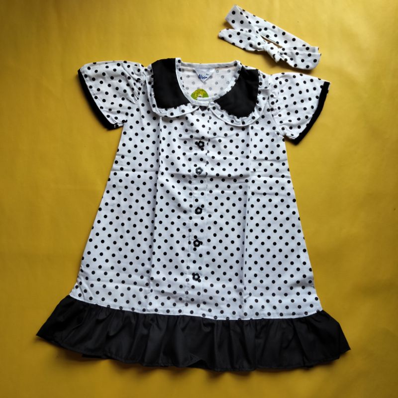 dress bayi / baju dress anak perempuan 6 bulan -3 tahun