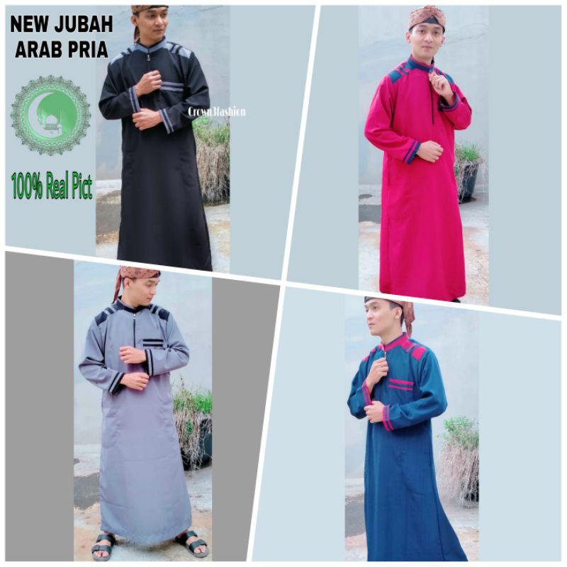 GAMIS JUBAH ARAB PRIA VIRAL TERBARU *COD√