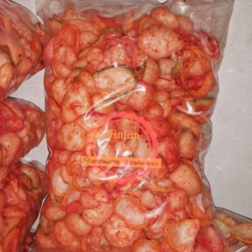

Cemilan gurih Kerupuk pedas 500g | Kerupuk