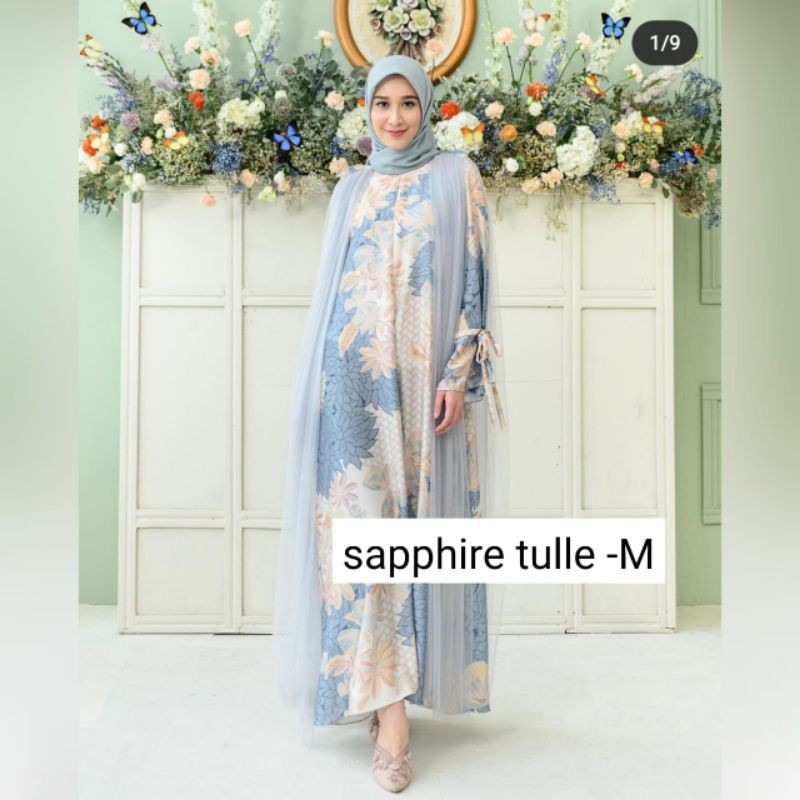 ALYSSA DRESS TULLE SAPPHIRE KLAMBY by wearingklamby