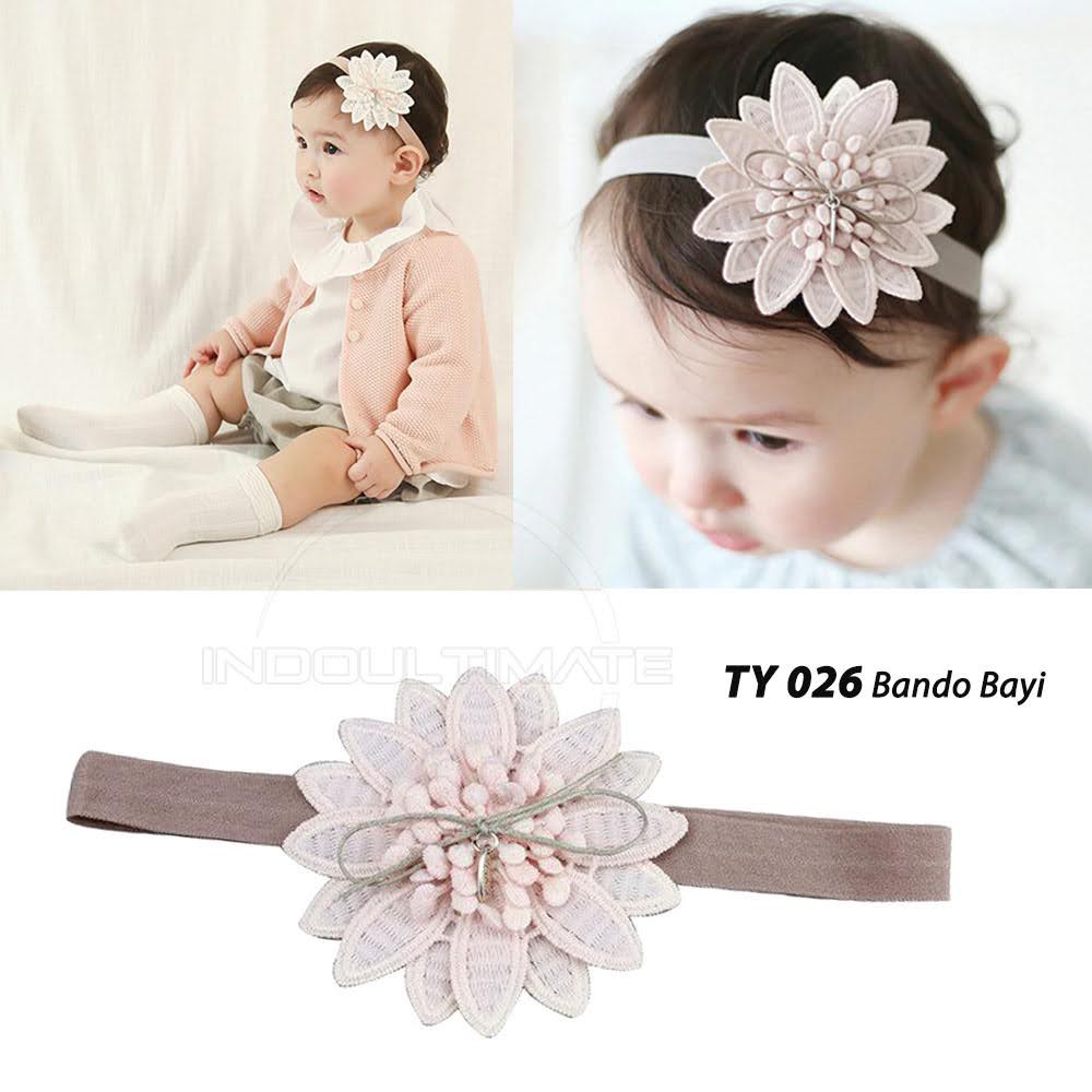 Headband Pita Kepala Hiasan Rambut Pita Rambut Bayi Bando Anak Bando Bayi Bandana Bayi TY-026