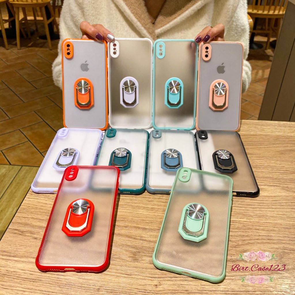 Softcase Choice Ringstand Oppo A9 A5 A52 A92 A53 A59 A83 F1s F5 F9 F11 Reno 2f A91 3 4 Pro 4f BC2300