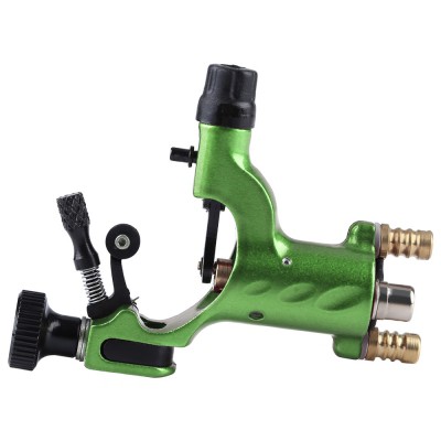 Aluminium Alloy Rotary Motor Tattoo Coral Mesin Hook Line RCA Dual Port Tablet & Aksesori