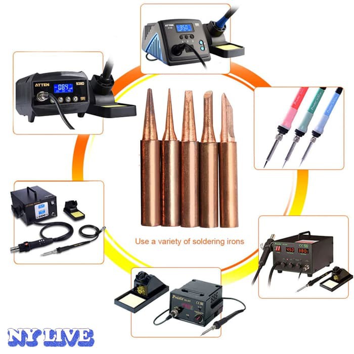 MATA SOLDER STATION 5 in 1 GOLD