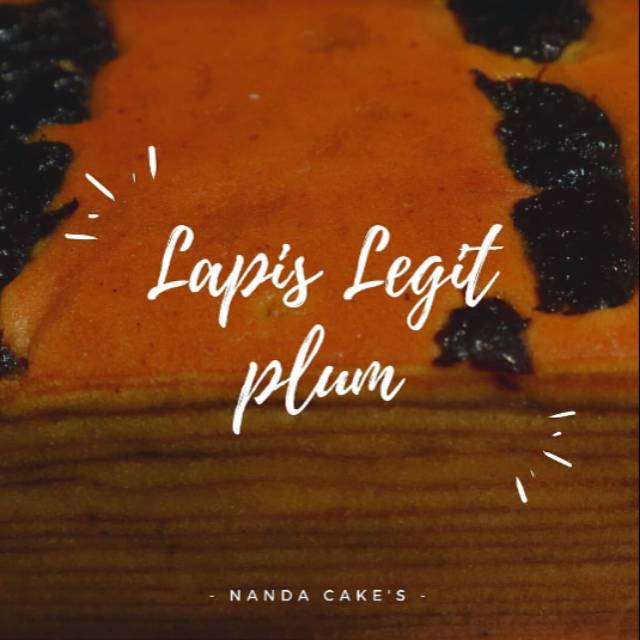 

Lapis Legit Plum Special Nanda Cake