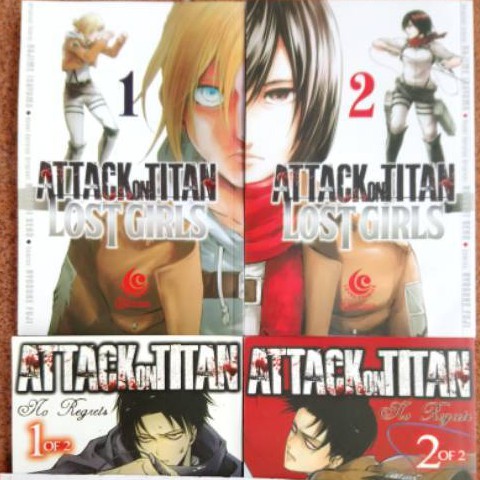Komik LC: Attack On Titan Lost Girl dan No Regrets