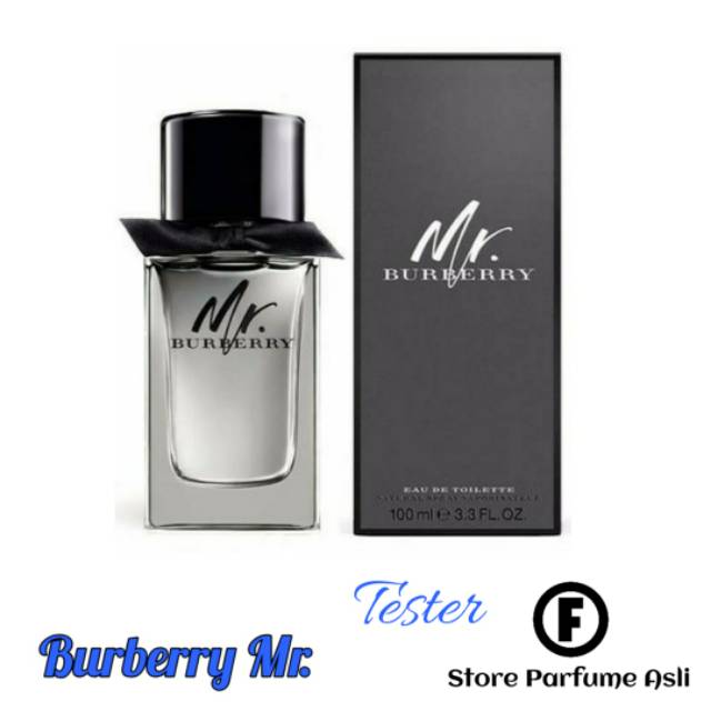 Parfum Original Mr. Burberry Burberry Parfum Pria Edt 100ml [Tester]