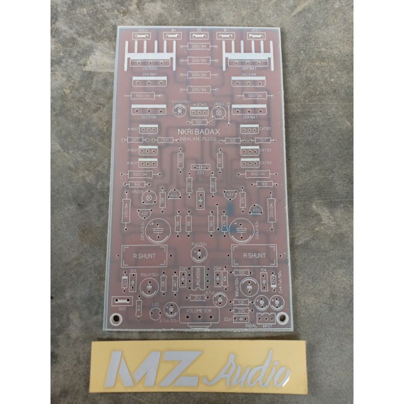 PCB NKRI IN BALANCE  NKRI BADAK IN BALANCE  MZ AUDIO