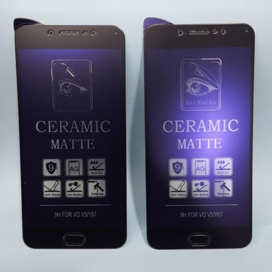 SCREEN PROTECTOR CERAMIC MATTE ANTI BLUE VIVO V5 V5S - FA