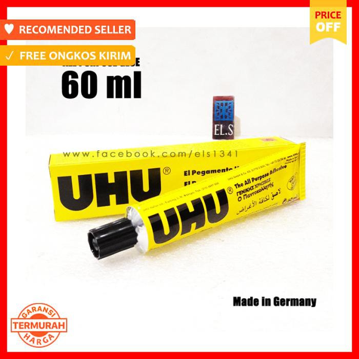 

Lem Kertas - Uhu 60 Ml All Purpose Adhesive - Pengikat & Perekat