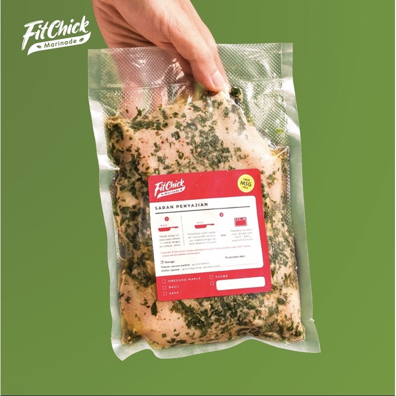 

Chicken Breast Marinated Ready to Cook Low Calories | Dada Ayam Marinasi Rendah Kalori by Fitchick Marinade