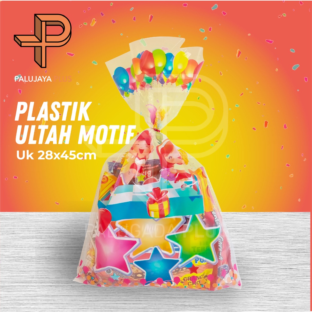 

PLASTIK ULANG TAHUN/PLASTIK ULTAH MOTIF KOTAK MUSIK 28x45 ISI 10 LEMBAR