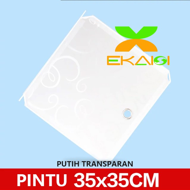 Ekaisi Pintu lemari susun pakaian lemari baju 35x35cm