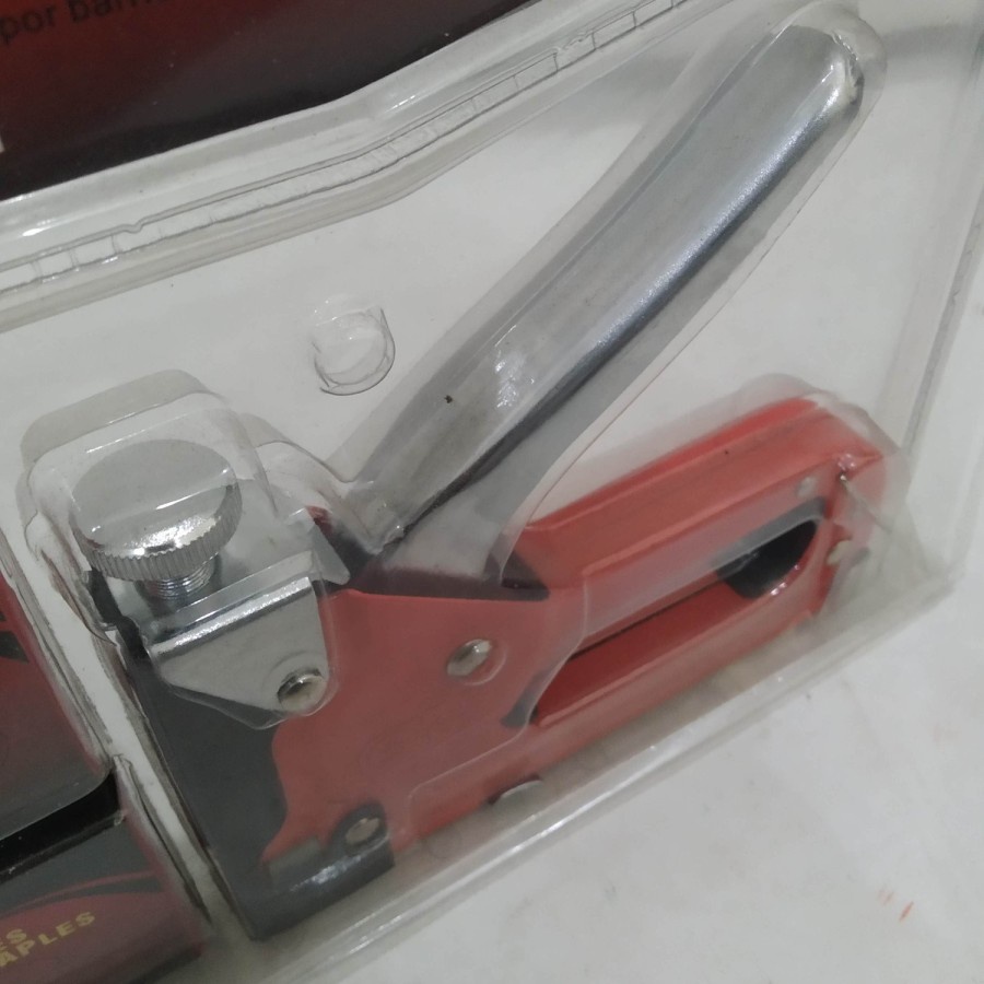 heavy duty 3 jenis way Staples Stapless Steples staple gun Jok Tembak 3in1 4-14mm