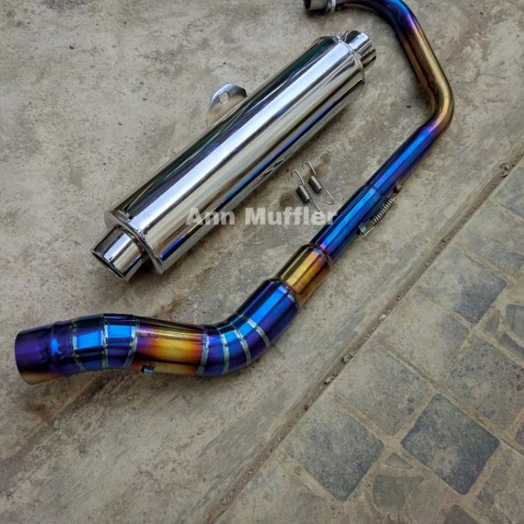 Best Seller.. Knalpot Standar Satria Fu CKD silincer tabung Satria fu PNP untuk vixion New Vixion ol