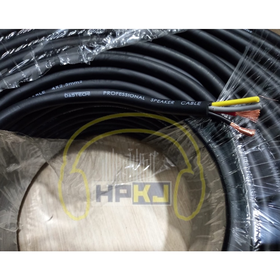 KABEL SPEAKER ISI 4 DASTECH 4 x 2.5 Kabel speaker DASTECH 4 x 2.5 ecer meteran