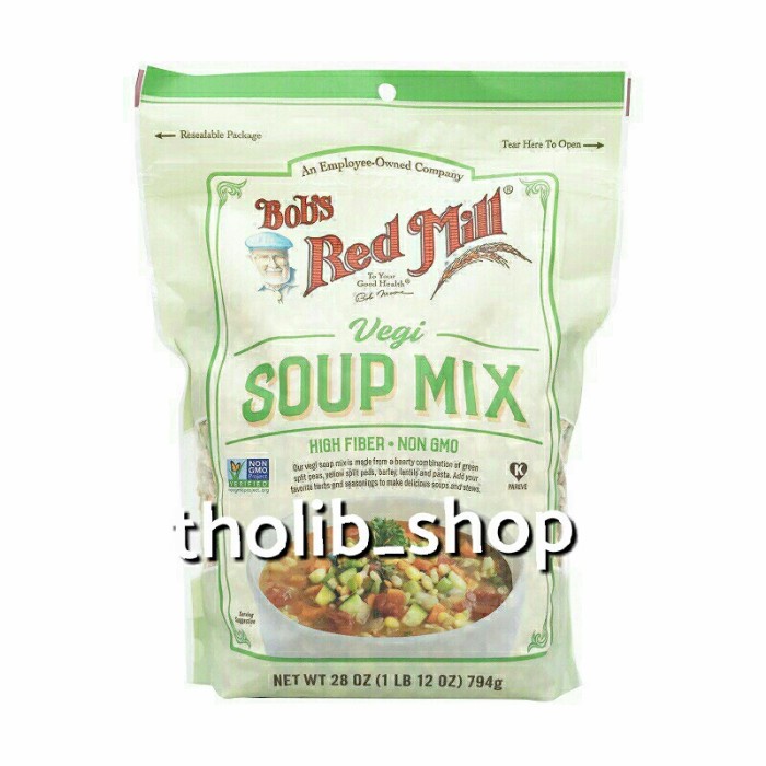 

bob's red mill vegi soup mix 794gr