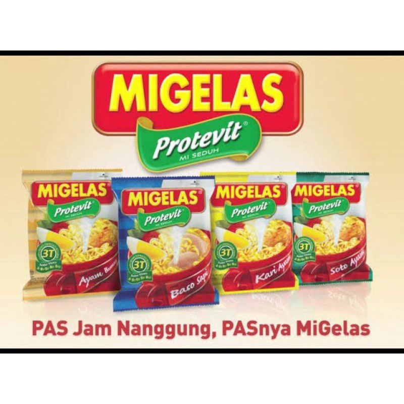 

Migelas Renceng 28gr x 11 / Migelas Protevit / Mi Instan