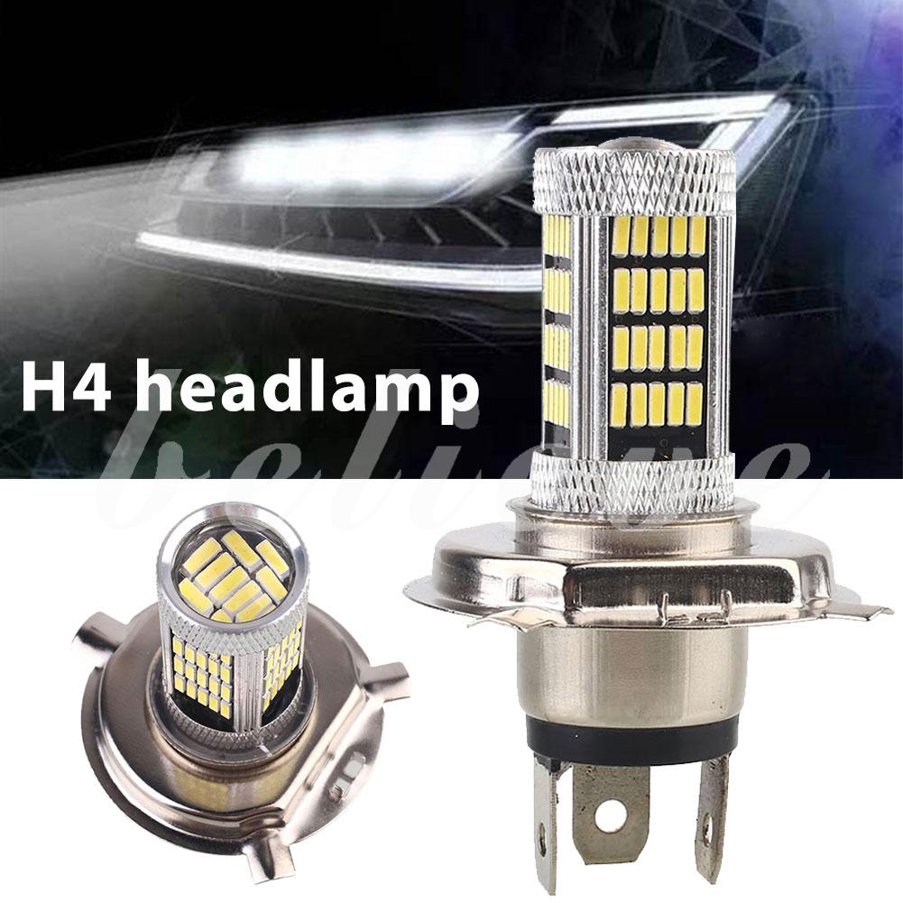  Lampu  LED  Depan Mobil  H4  Universal Super Terang  Tenaga 