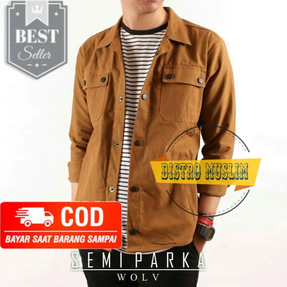 SEMI PARKA ORIGINAL WOLV / TRUCKER JACKET ORIGINAL WOLV #