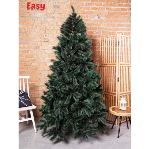 Pohon Natal 2,1 Meter 2 7Ft Snow Drop Fir Christmas Tree