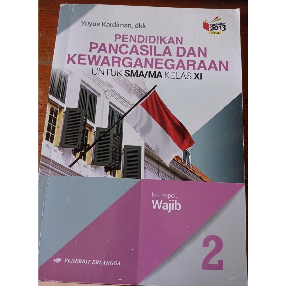 

Buku PPKN kelas 11 Erlangga