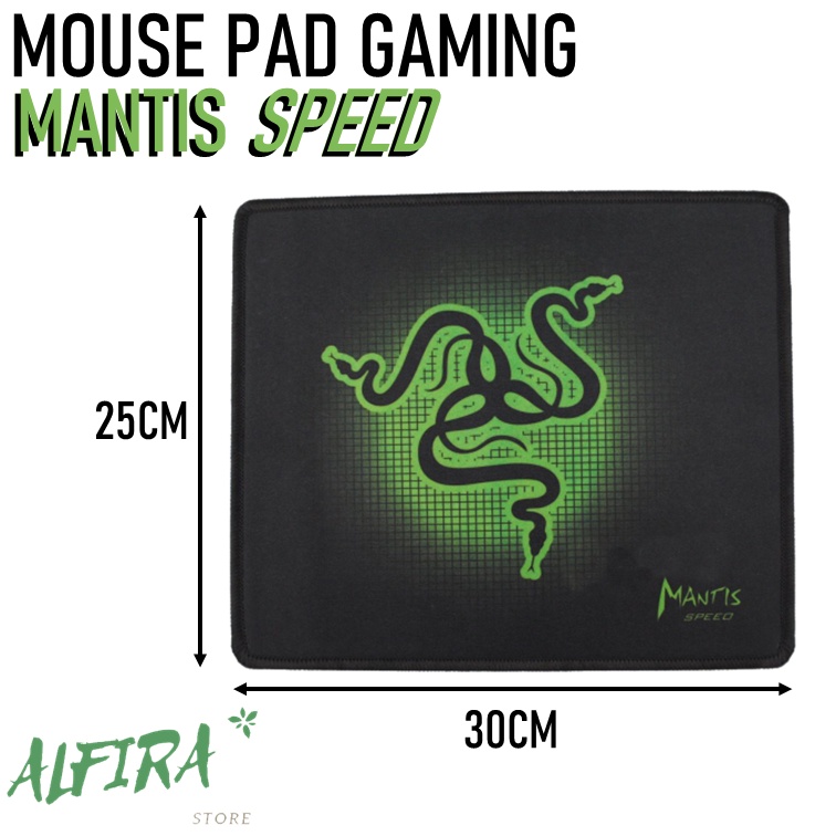 Mouspad Gaming Mouse Pad Mantis Speed Hight Precision High Quality Antislip