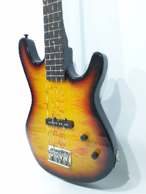 Bass Elektrik Merk Fender Warna Sunburst Senar 4 Trusrod Buat Pemula Belajar Jakarta Murah Listrik