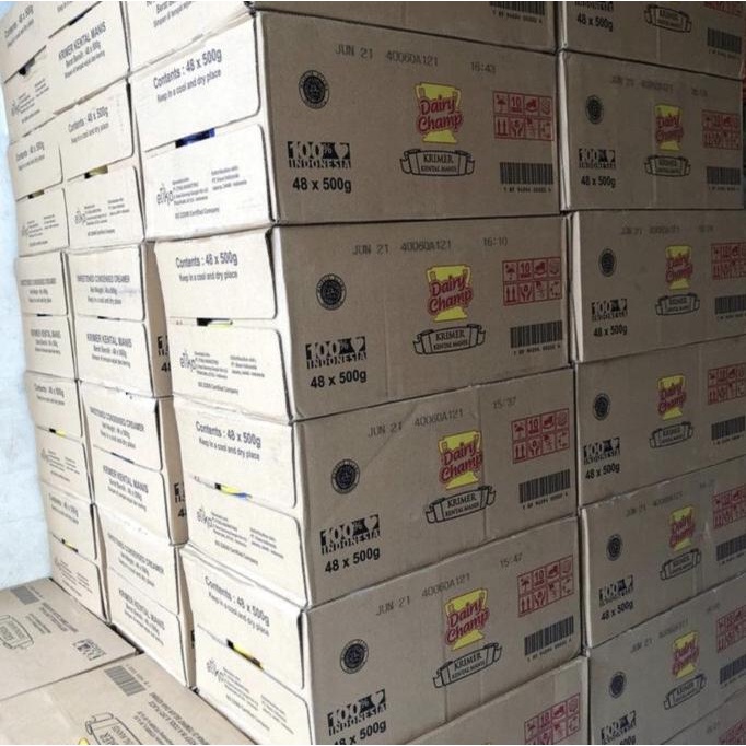 

BAYAR COD Dairy champ 500gr / kartonan / gojek only !