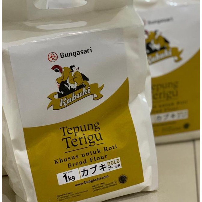 

KABUKI GOLD Tepung Terigu Khusus untuk Roti 1 KG