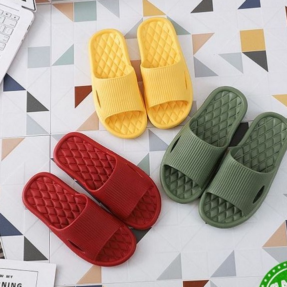 Sandal Rumah Berkualitas EVA Karet Polos / Sandal Kamar Mandi Berbahan