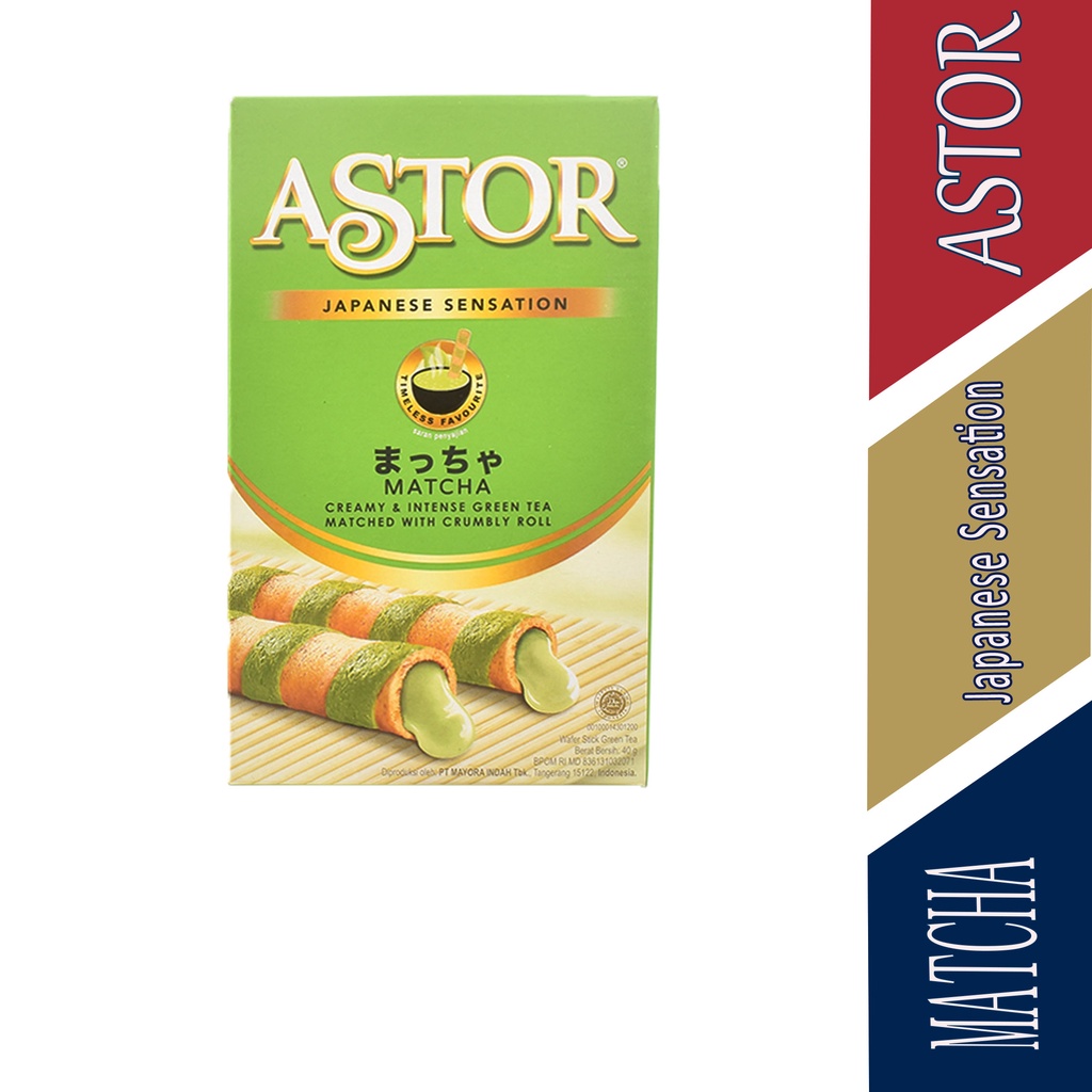 

Astor - biskuit - Matcha - 40g