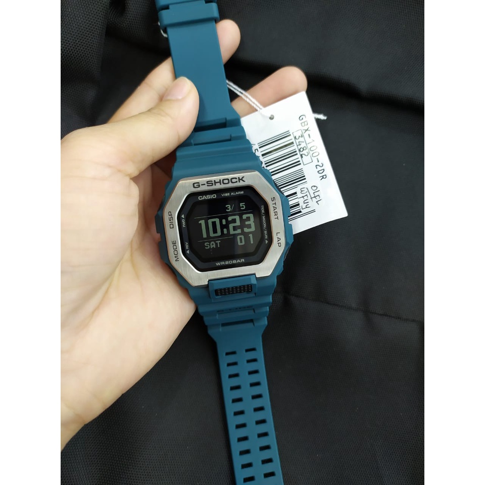 G-SHOCK GBX-100 BLUETOOTH JAM TANGAN PRIA ORIGINAL GARANSI GAP 2 TAHUN DIGITAL