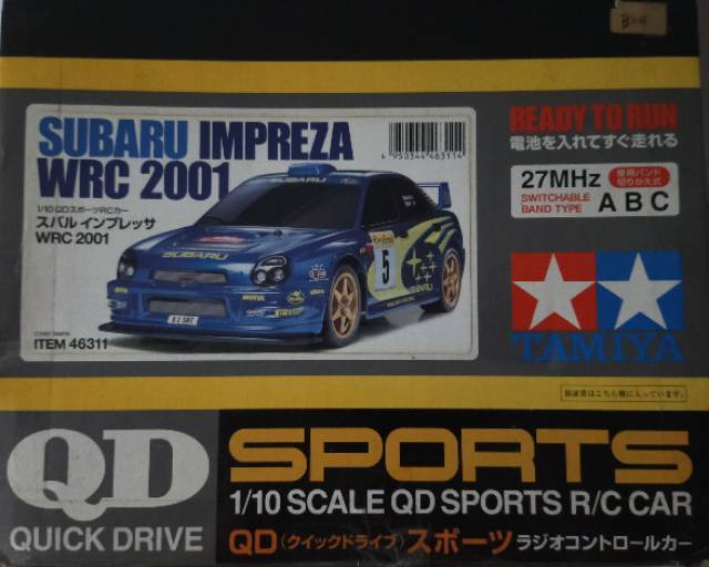 SUBARU IMPREZA WRC 2001 
