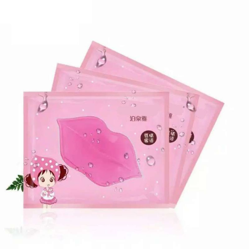 [bisa COD] ~ 1 PC MASKER BIBIR COLLAGEN PELEMBAB BIBIR LIP MASK