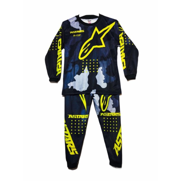 SETELAN JERSEY MOTOR CROSS, SETELAN MOTOR BALAP, JERSEY MOTOR TRAIL, SETELAN BAJU ANAK LAKI LAKI