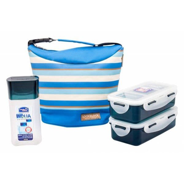 LOCK & LOCK LUNCH BOX SET / TEMPAT MAKAN LOCK N LOCK / KOTAK MAKAN LONK&LOCK