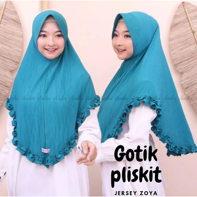 hijab instan gotik prisket 2022