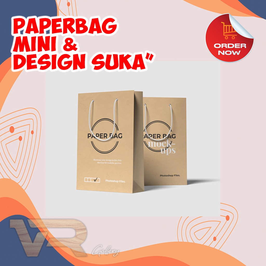 Jual PAPER BAG CUSTOM) Paper Bag Kado Mini Hitam, Paper Bag Kertas ...