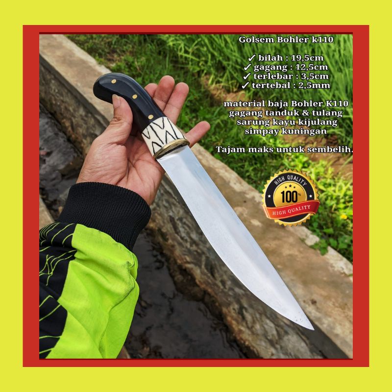PISAU SEMBELIH BOHLER K110 SUPER TAJAM KUALITAS SUPER PREMIUM