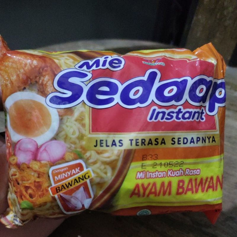 

SEDAAP MIE INSTANT KUAH AYAM BAWANG 70 GRAM
